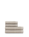 Supima® Waffle 4pc Towel Bundle Bath Sheet Bundle Oatmeal Waffle Towels