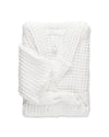 Onsen Waffle Bath Robe in White #color_white